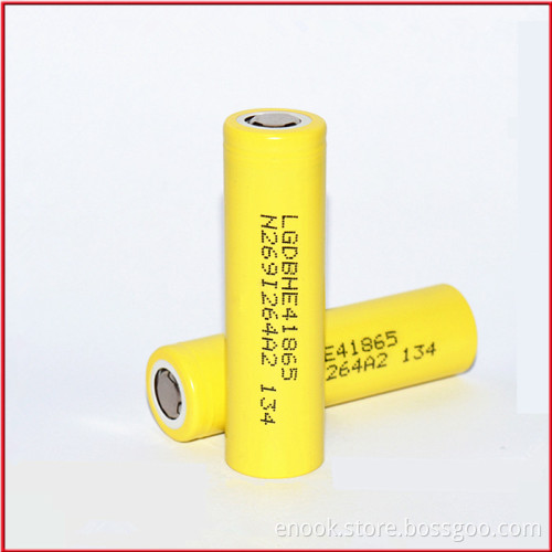 LG HE4 2500mah 20A Rechargeable Li-ion Battery